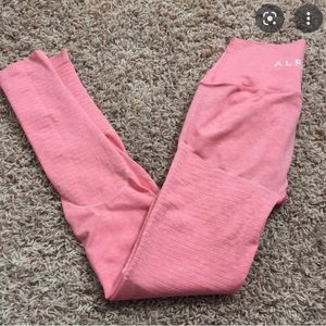 pink alphalete leggings